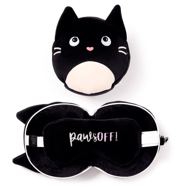 Almofada de Viagem Gato Feline Fine Relaxeazzz