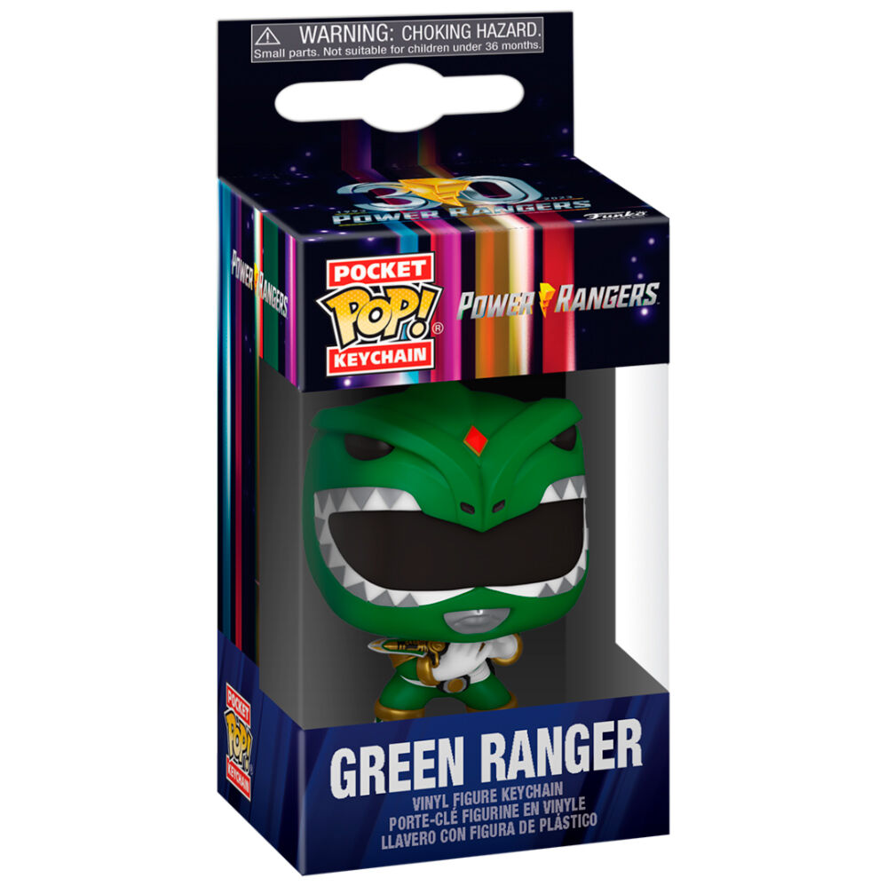 Porta-Chaves Pocket POP Power Rangers 30th Anniversary Green Ranger