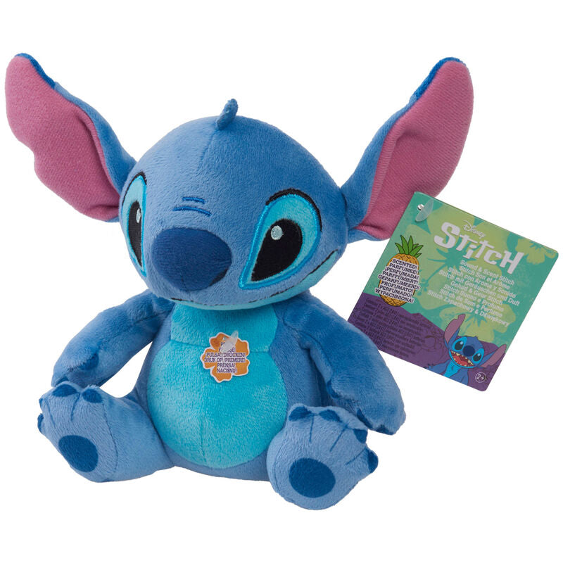 Peluche Stitch Disney 15cm Com Som