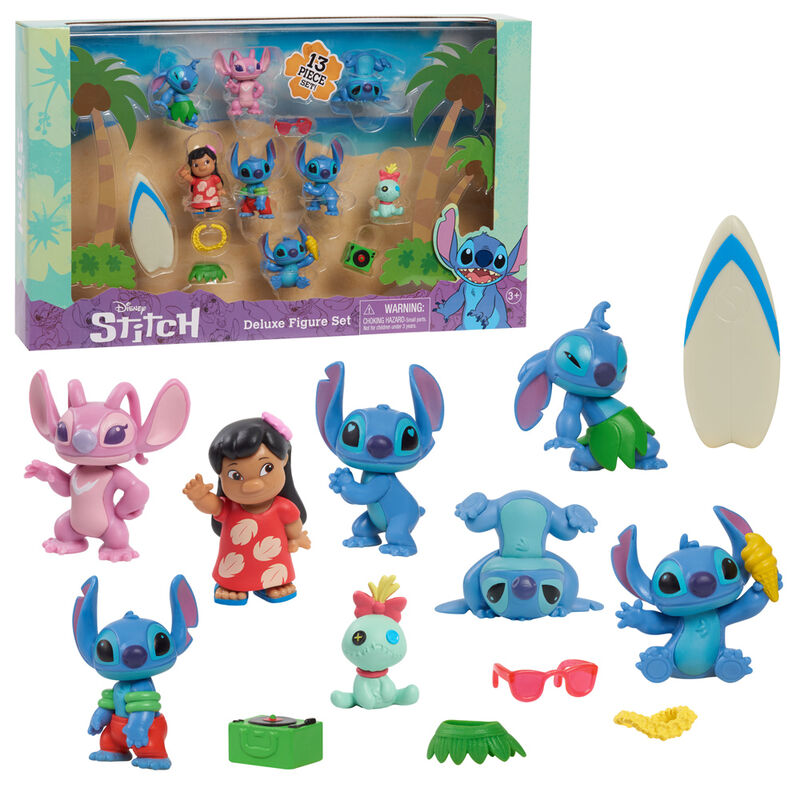 Pack Figuras Stitch Disney 6cm