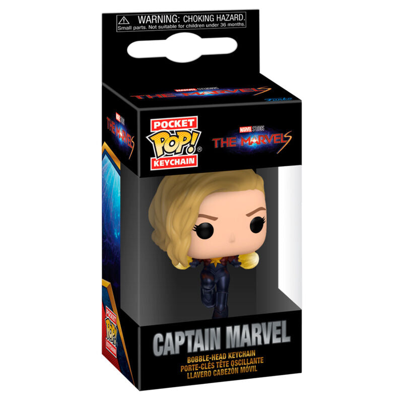 Porta-Chaves Pocket POP The MarvelS Captain Marvel