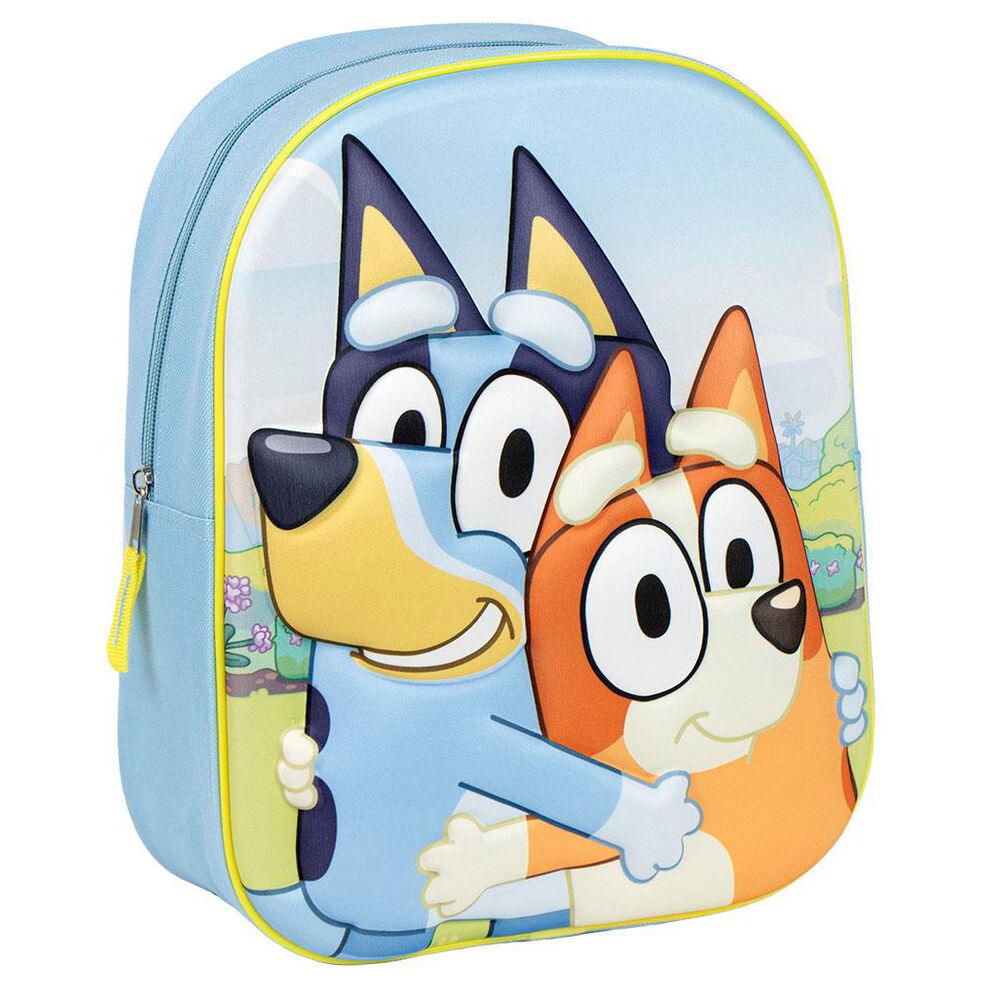 Mochila Pré-Escolar 3D Bluey 31cm