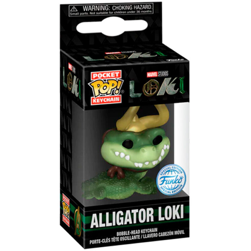 Porta-Chaves Pocket POP Marvel Loki Alligator Loki