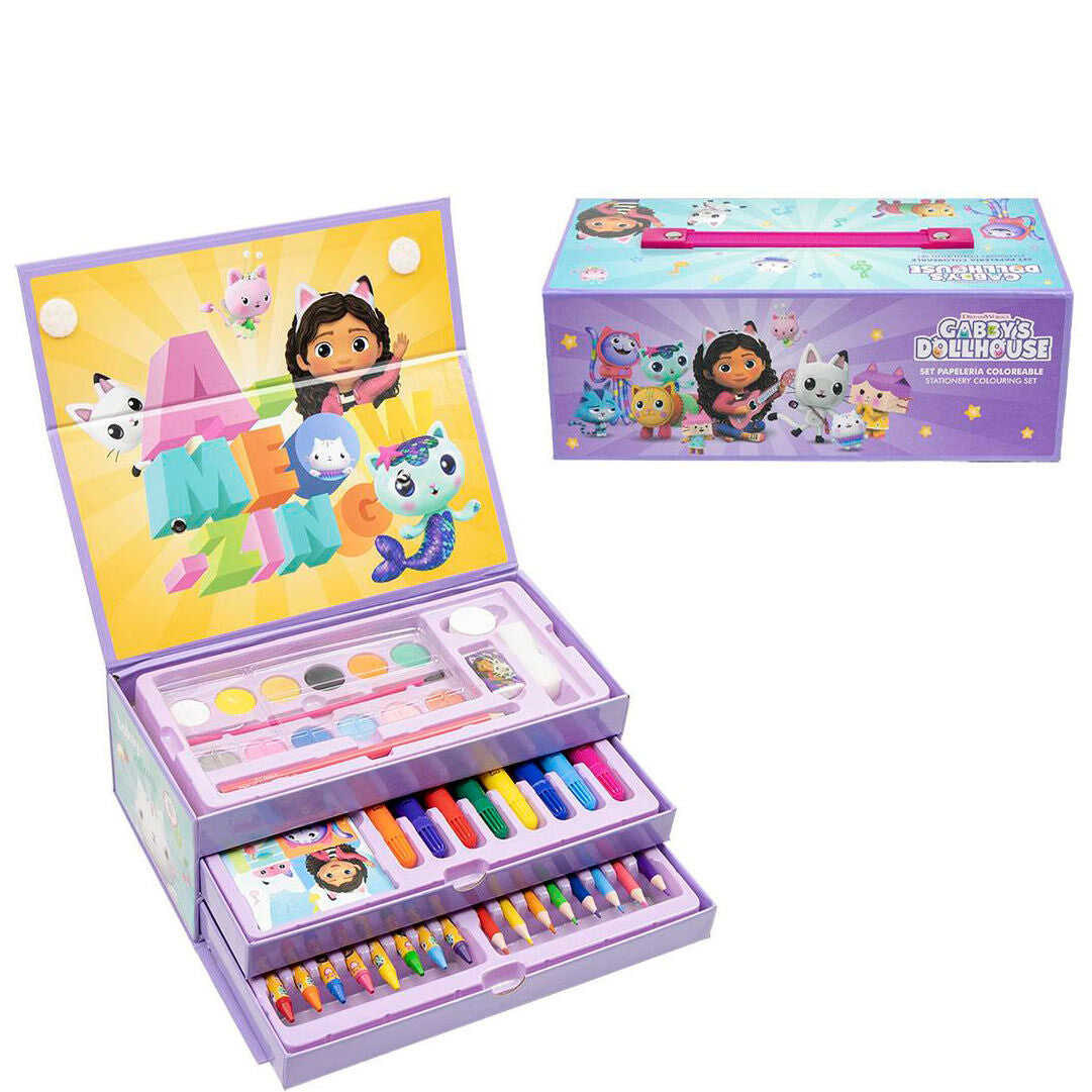 Set de Papelaria Gabby Dollhouse
