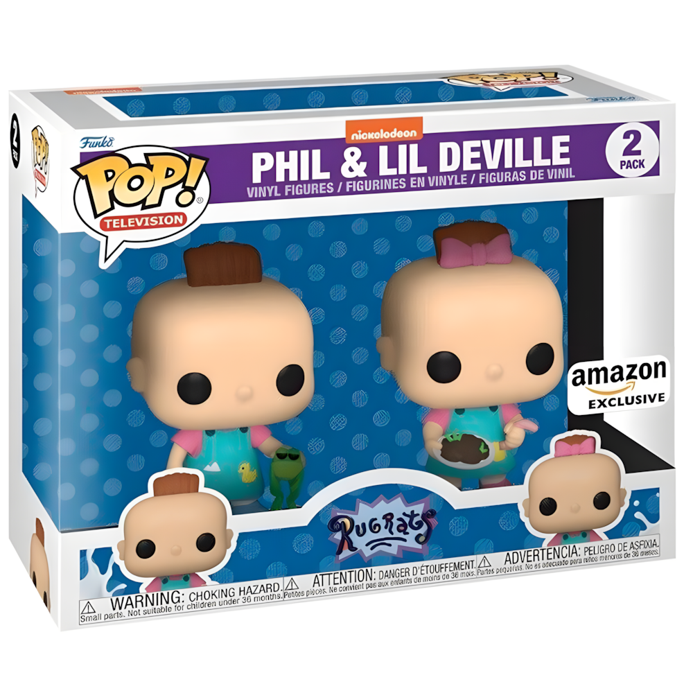 Blister 2 figuras POP Rugrats Phil &amp; Lil Exclusive