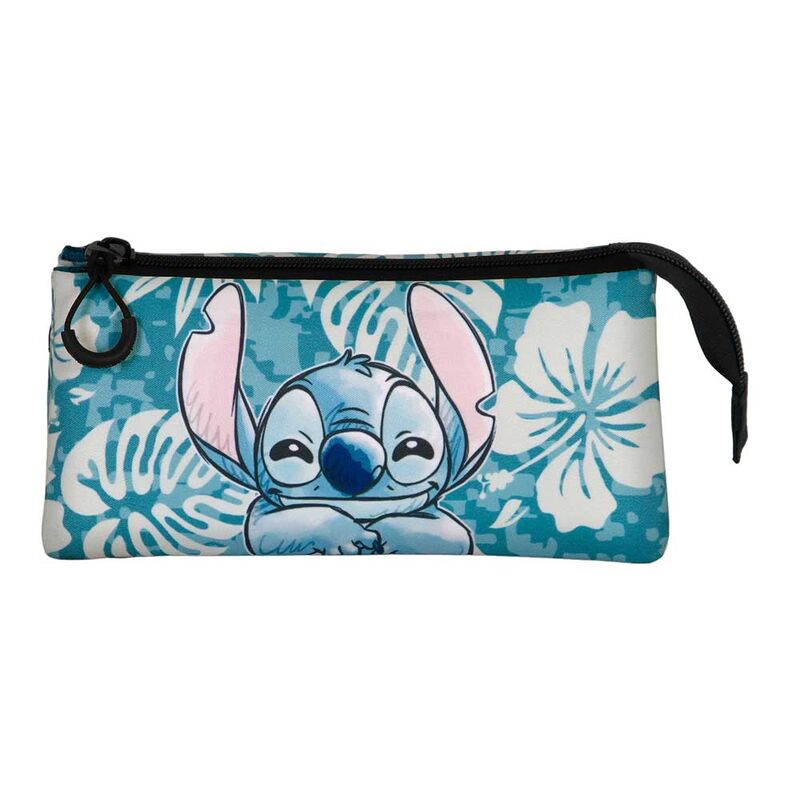 Estojo Triplo Aloha Stitch Disney