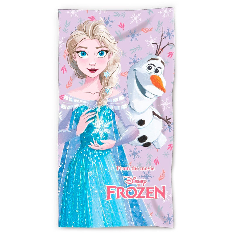 Toalla Elsa &amp; Olaf Frozen Disney algodon