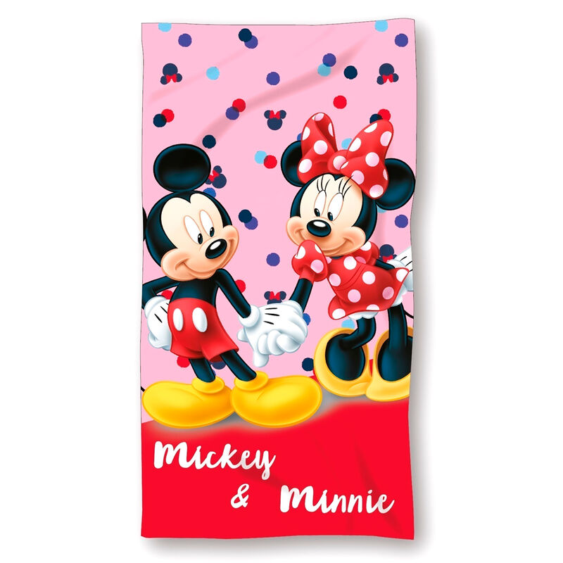 Toalla Mickey &amp; Minnie Disney microfibra