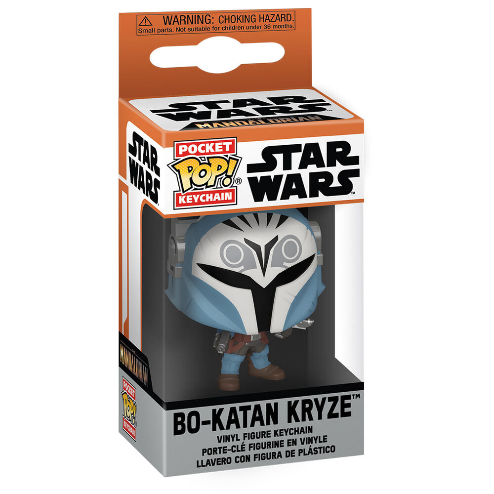 Porta-Chaves Funko Pocket POP Star Wars Mandalorian 9 Bo-Katan Kryze