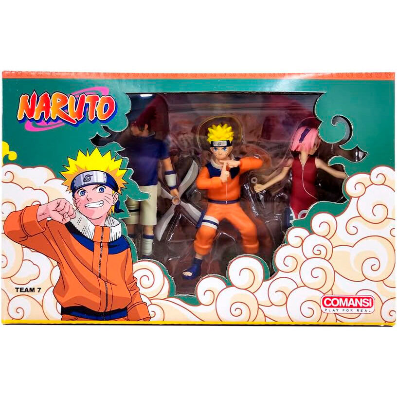 Pack 3 figuras Naruto Shippuden