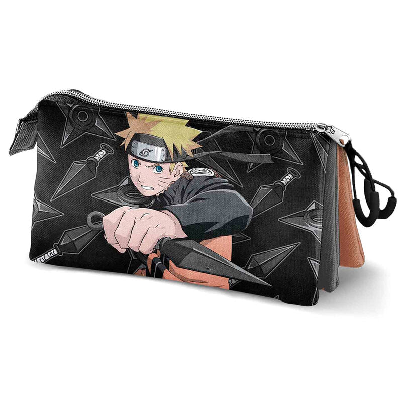 Estojo Triplo Weapons Naruto Shippuden