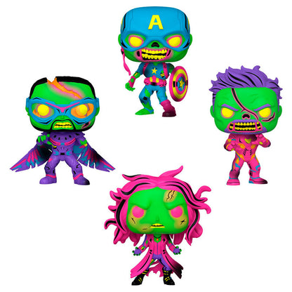 Pack 4 Figuras POP Marvel What If...? Exclusive