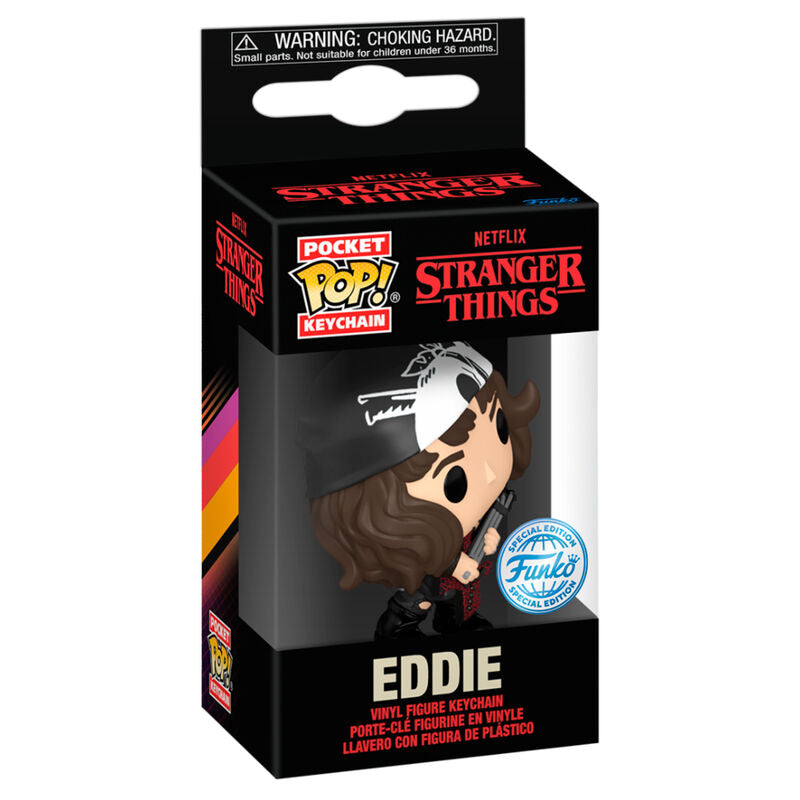 Porta-Chaves Pocket POP Stranger Things Eddie