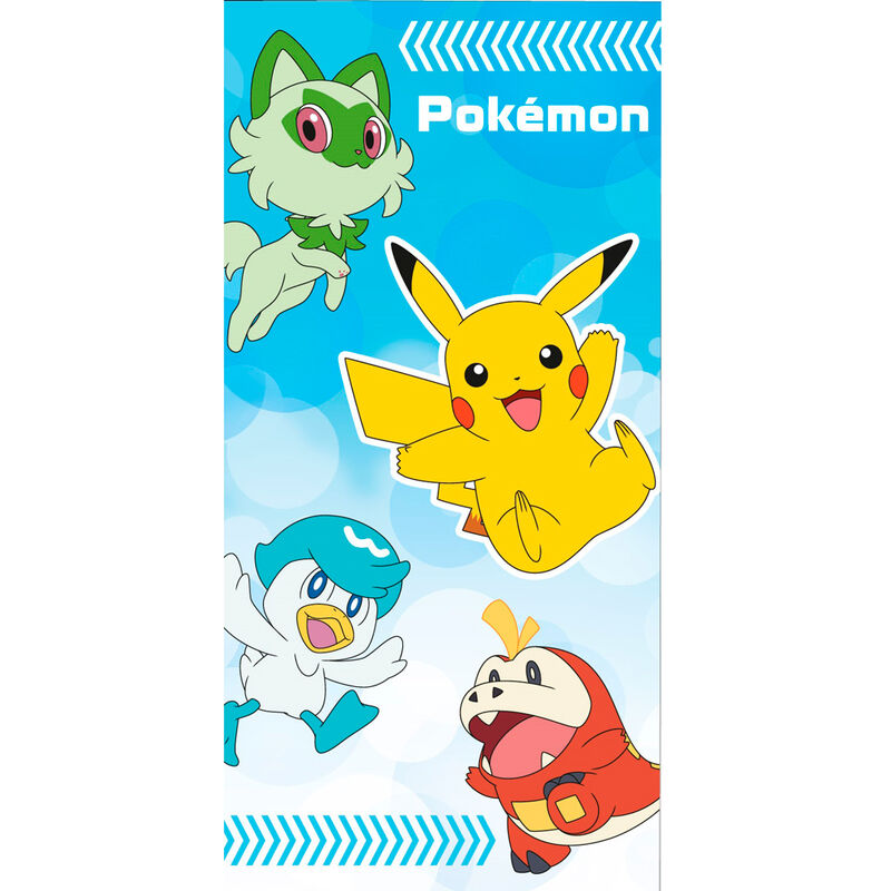 Toalha de Praia Microfibra Pokemon