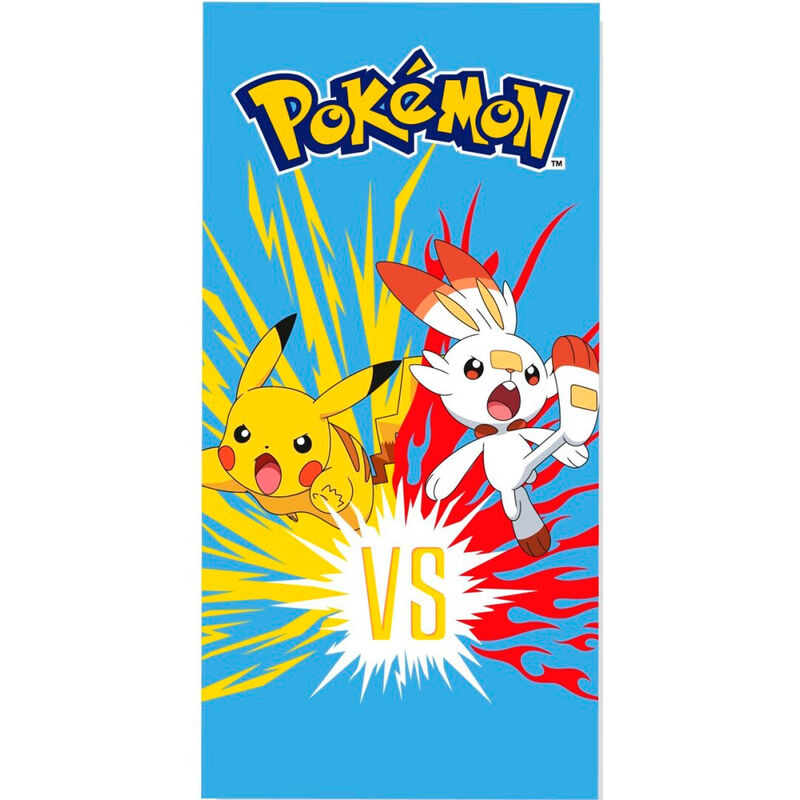 Toalha de Praia Microfibra Pokemon