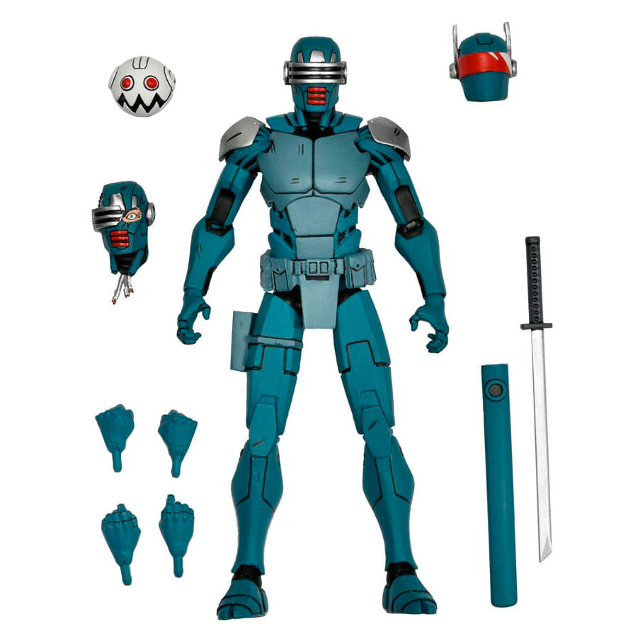 Figura ultimate Synja Patrol Bot The Last Ronin Teenage Mutant Las Tartarugas Ninja 18cm