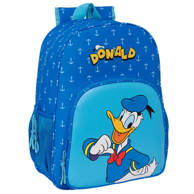 Mochila Escolar Pato Donald Disney 42cm Adaptável