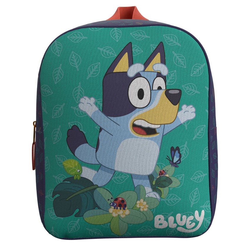 Mochila Pré-Escolar Leaves Bluey 30cm