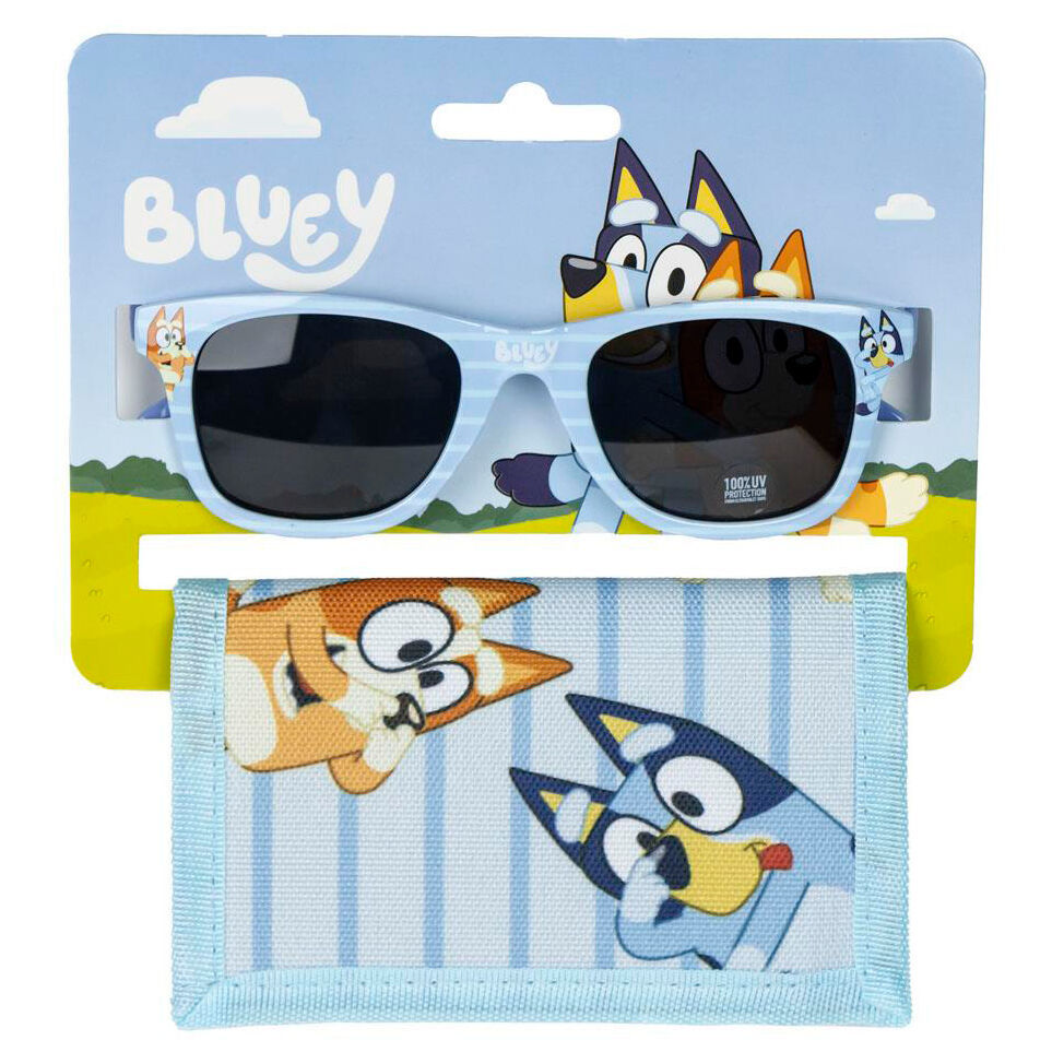 Set Óculos de Sol + Carteira Bluey