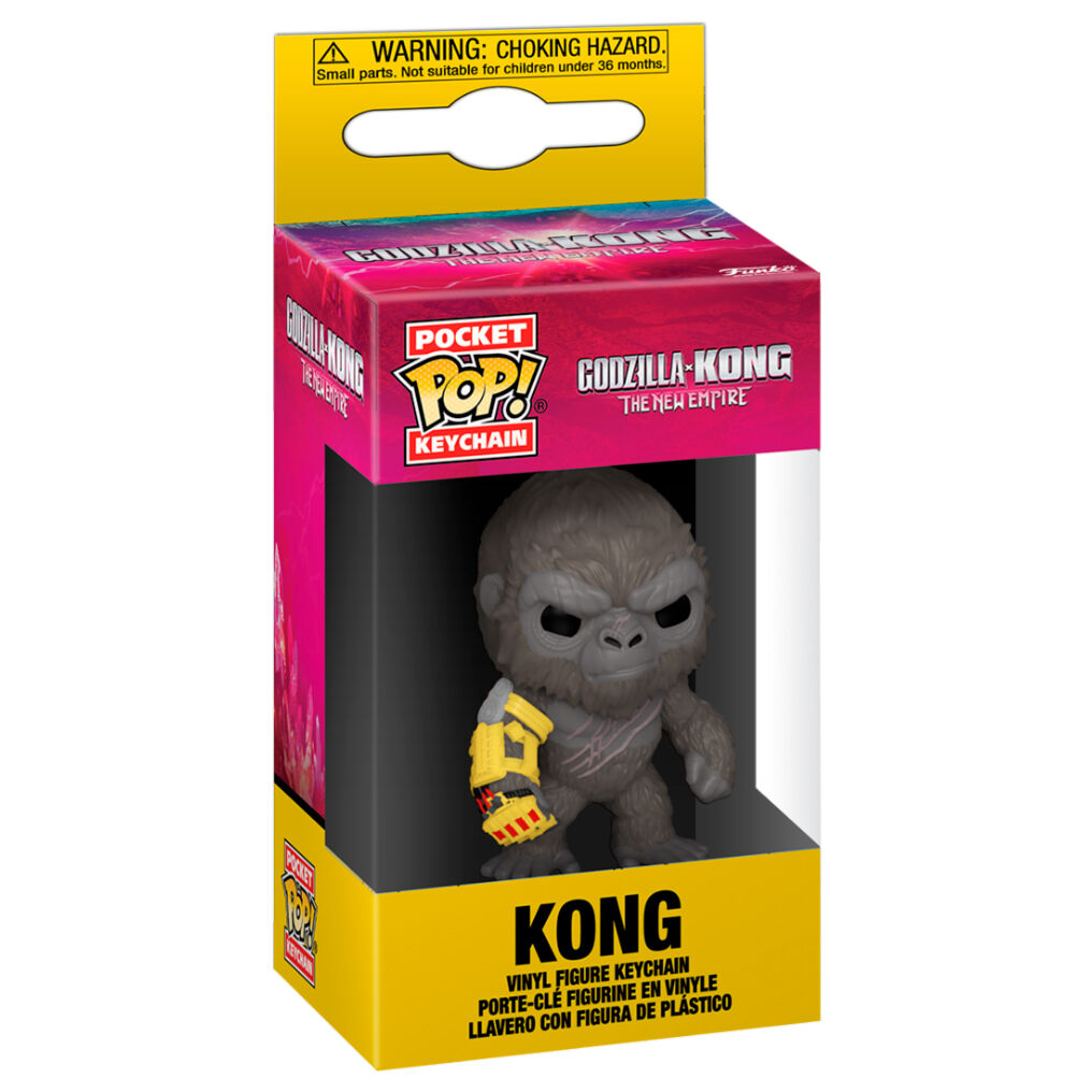 Porta-Chaves Pocket POP Godzilla y Kong El nuevo imperio Kong