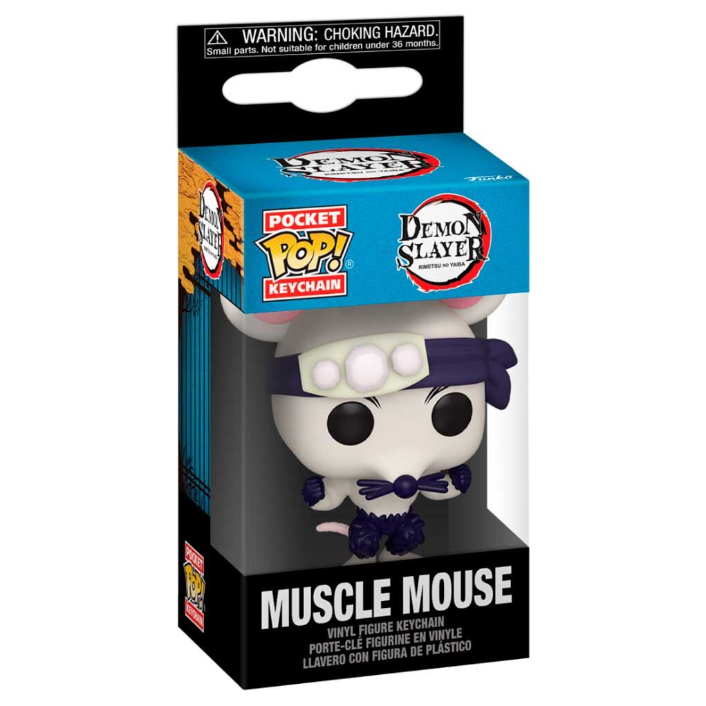Porta-Chaves Pocket POP Demon Slayer Kimetsu no Yaiba Muscle Mouse