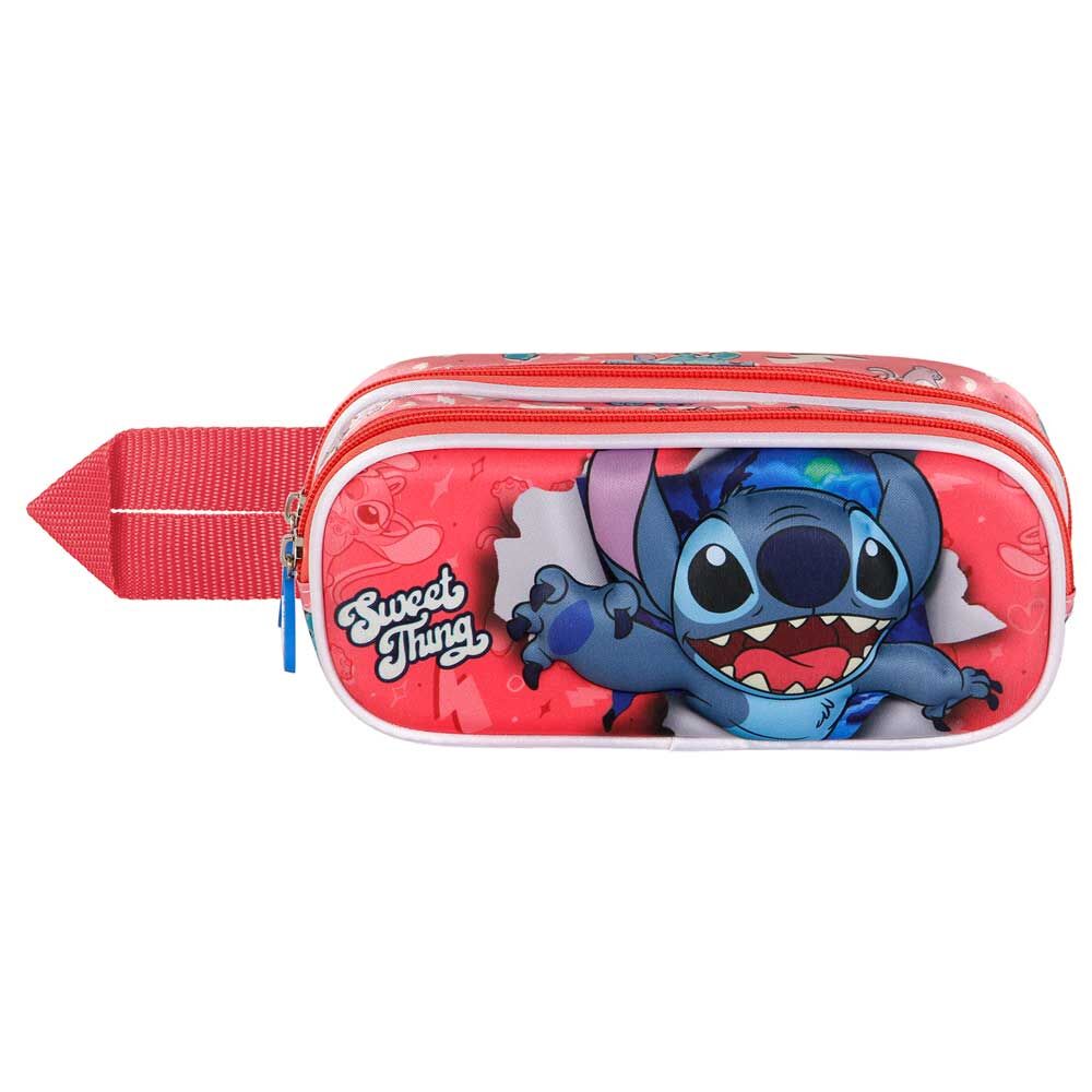 Estojo Duplo 3D Thing Stitch Disney