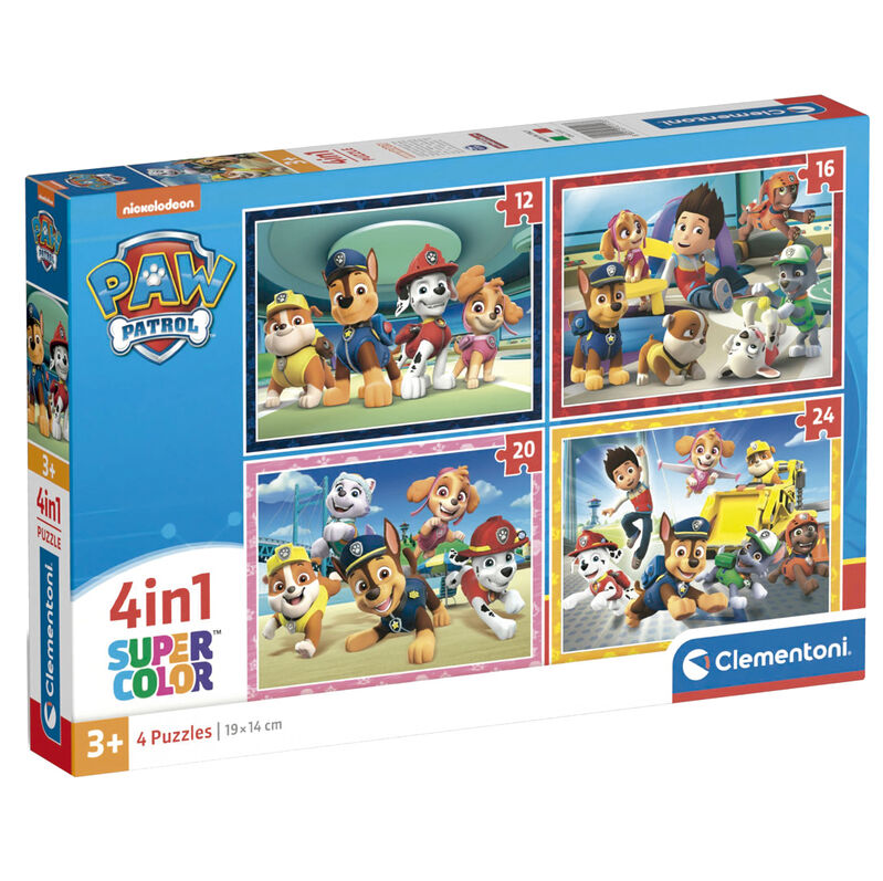 Puzzle Patrulha Pata 12-16-20-24pcs