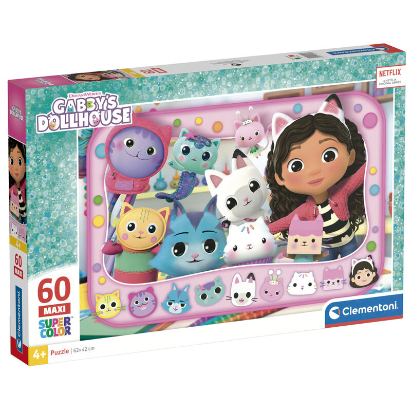 Puzzle Gabby Dollhouse 60pcs