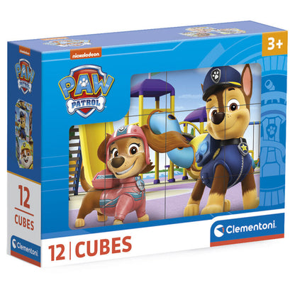 Puzzle Cubo Patrulha Pata 12pcs