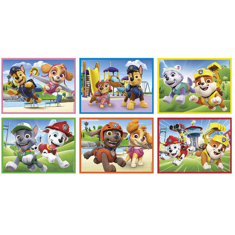 Puzzle Cubo Patrulha Pata 12pcs