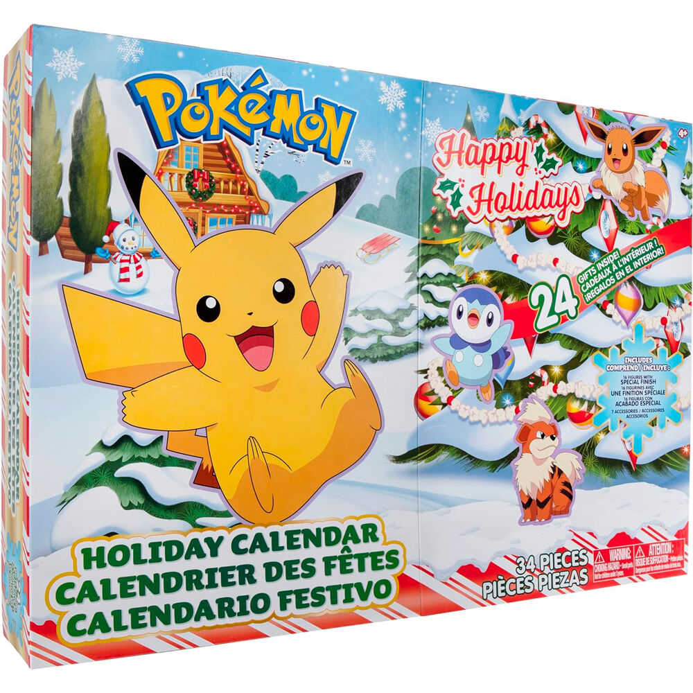 Calendário Advento Pokemon