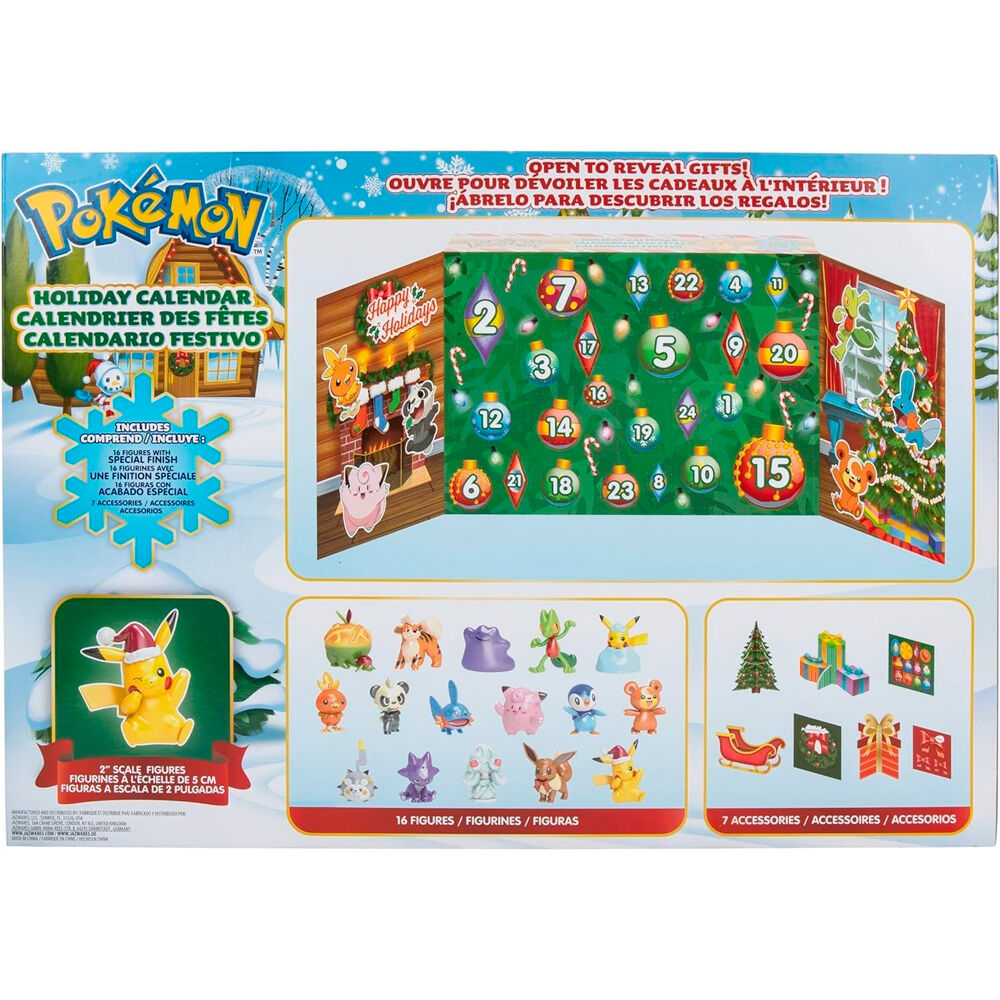 Calendário Advento Pokemon