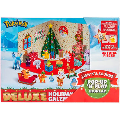Calendário Advento Deluxe Pokémon Luzes e Som