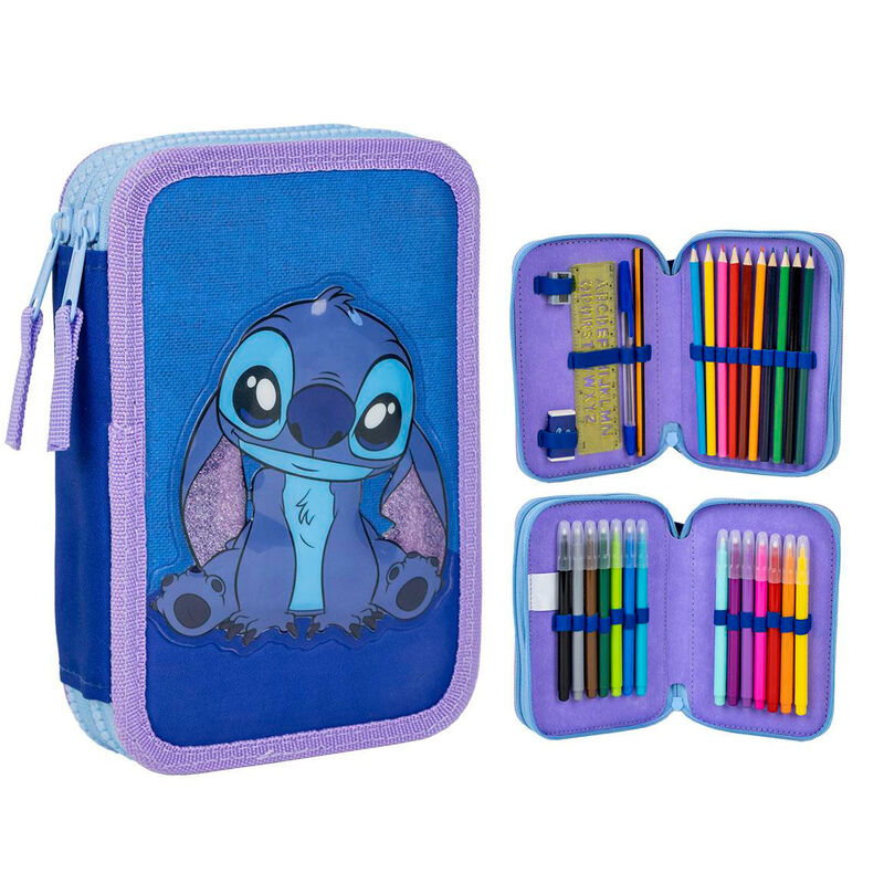 Estojo Duplo Stitch Disney