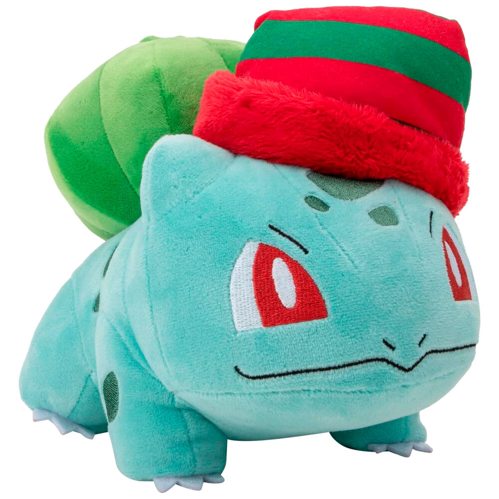 Peluche Bulbasaur Christmas Pokemon 20cm