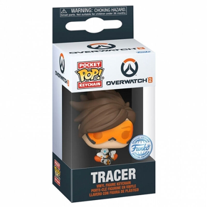 Porta-Chaves Pocket POP Overwatch 2 Tracer