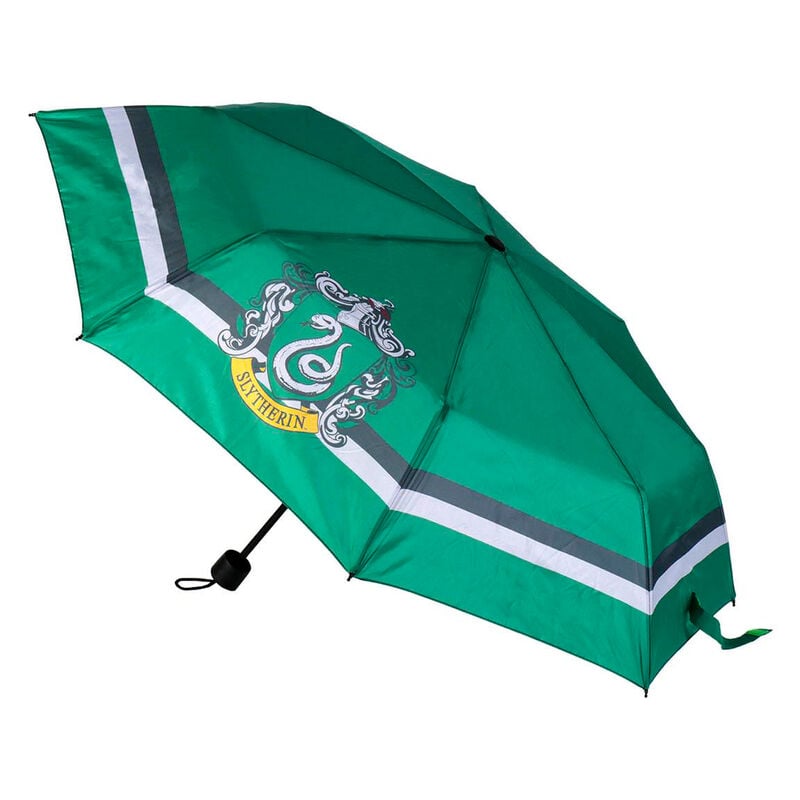 Guarda-chuva Dobrável Automático Slytherin Harry Potter 53cm