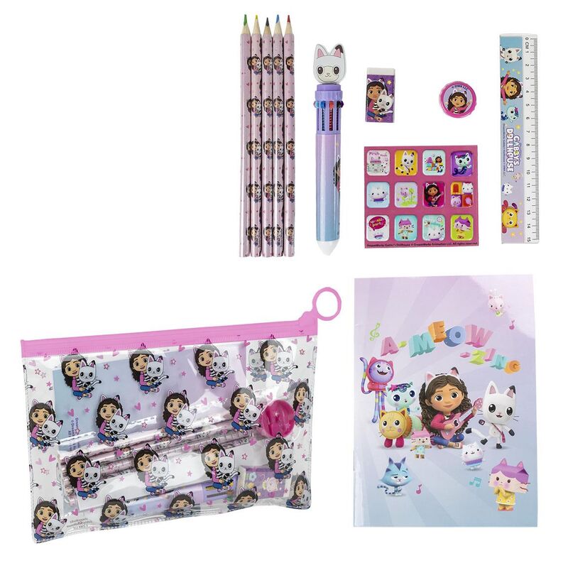 Set de Papelaria Gabby Dollhouse