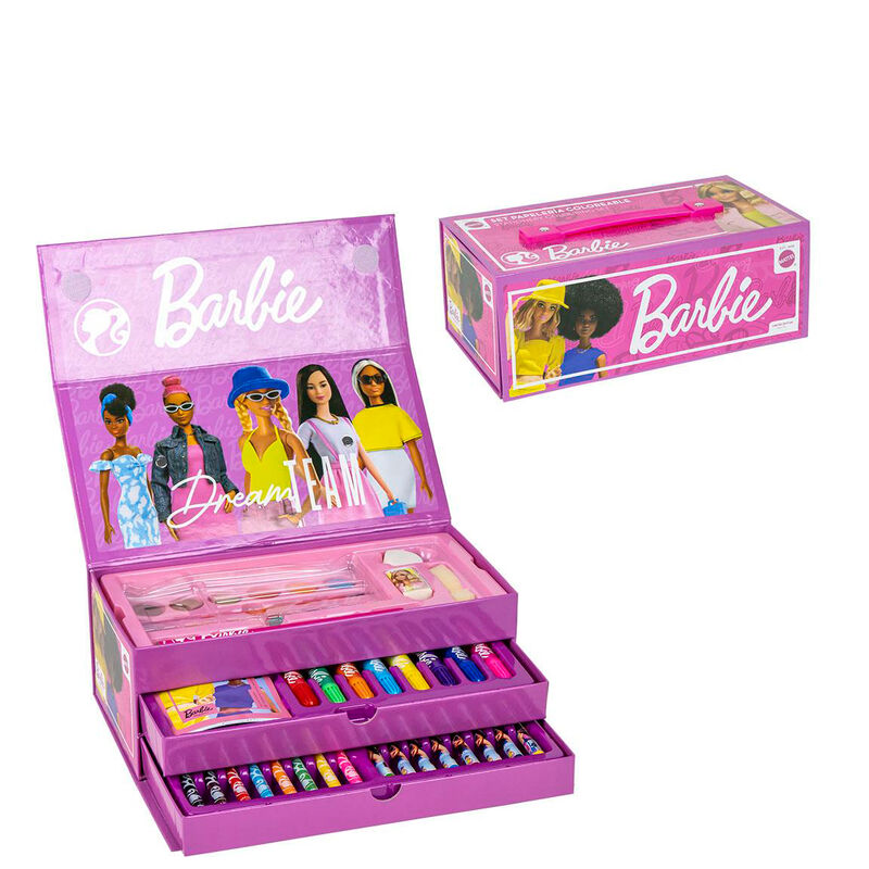 Set de Papelaria Barbie