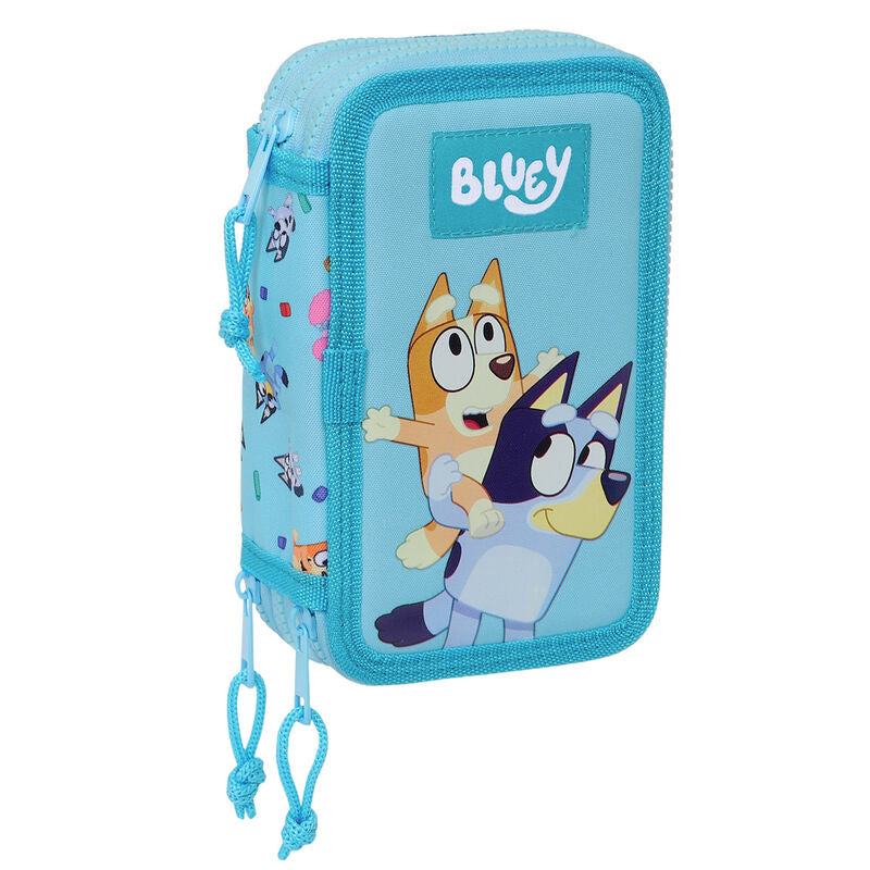 Estojo Triplo Bluey 36pcs