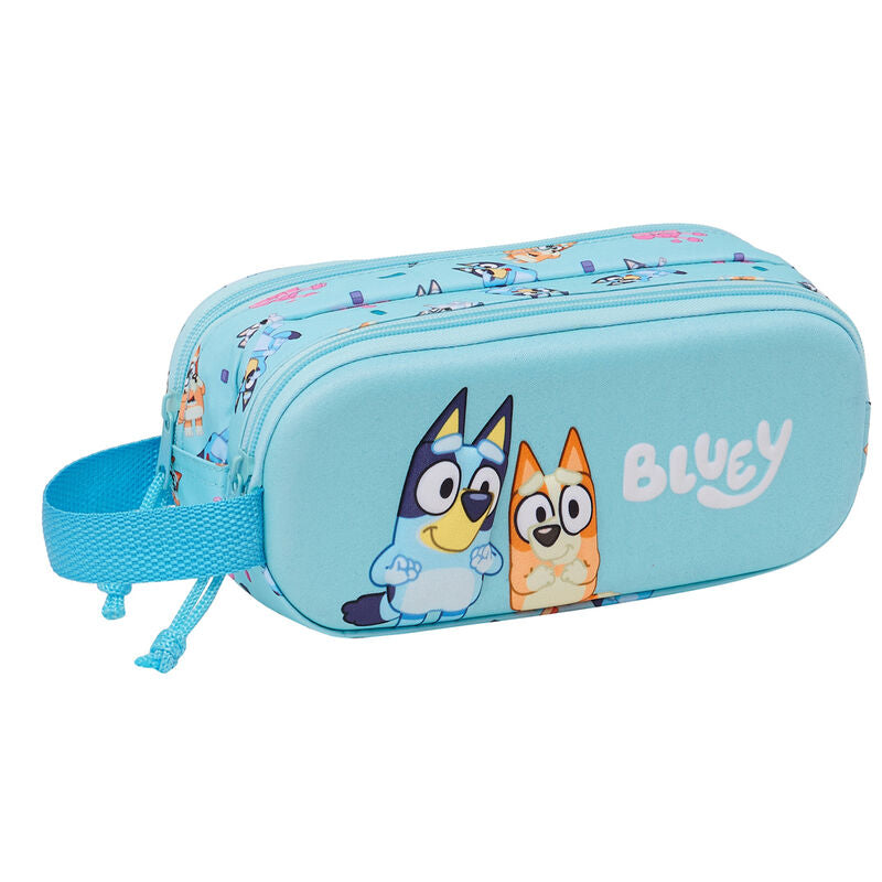 Estojo Duplo 3D Bluey
