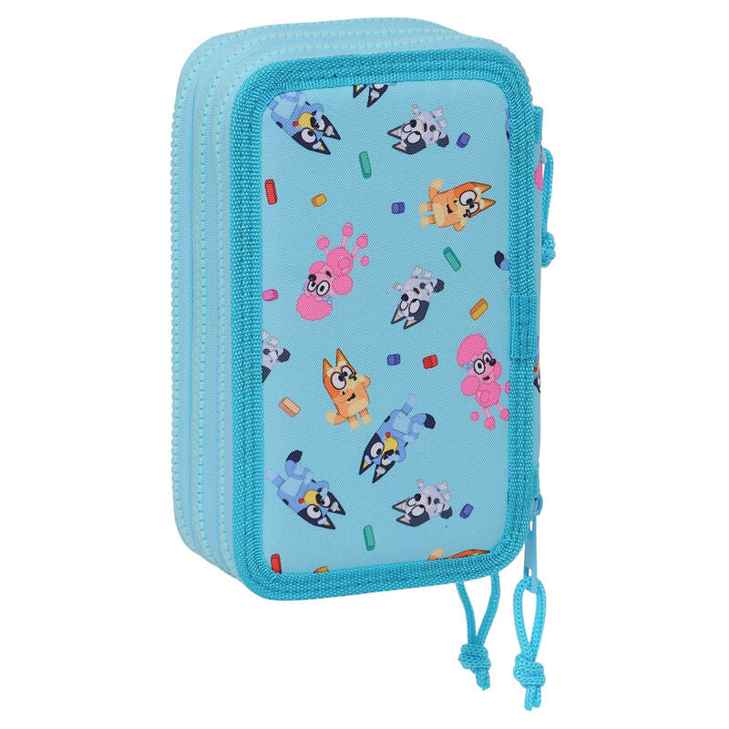 Estojo Triplo Bluey 36pcs
