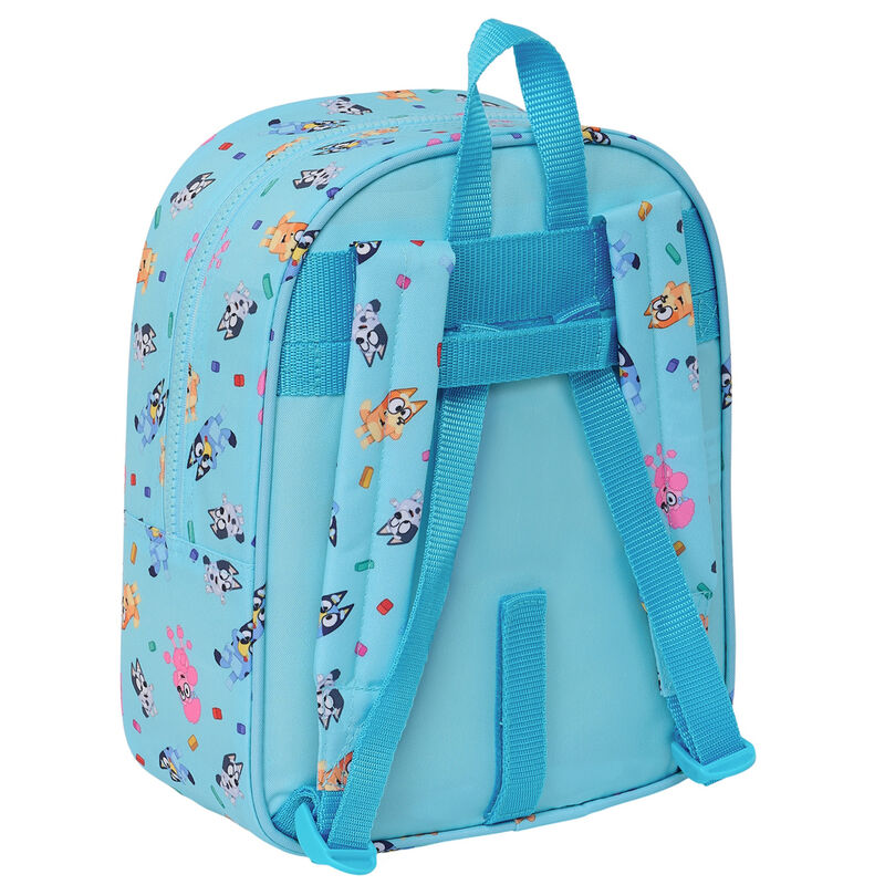 Mochila Creche Adaptável Bluey 27cm