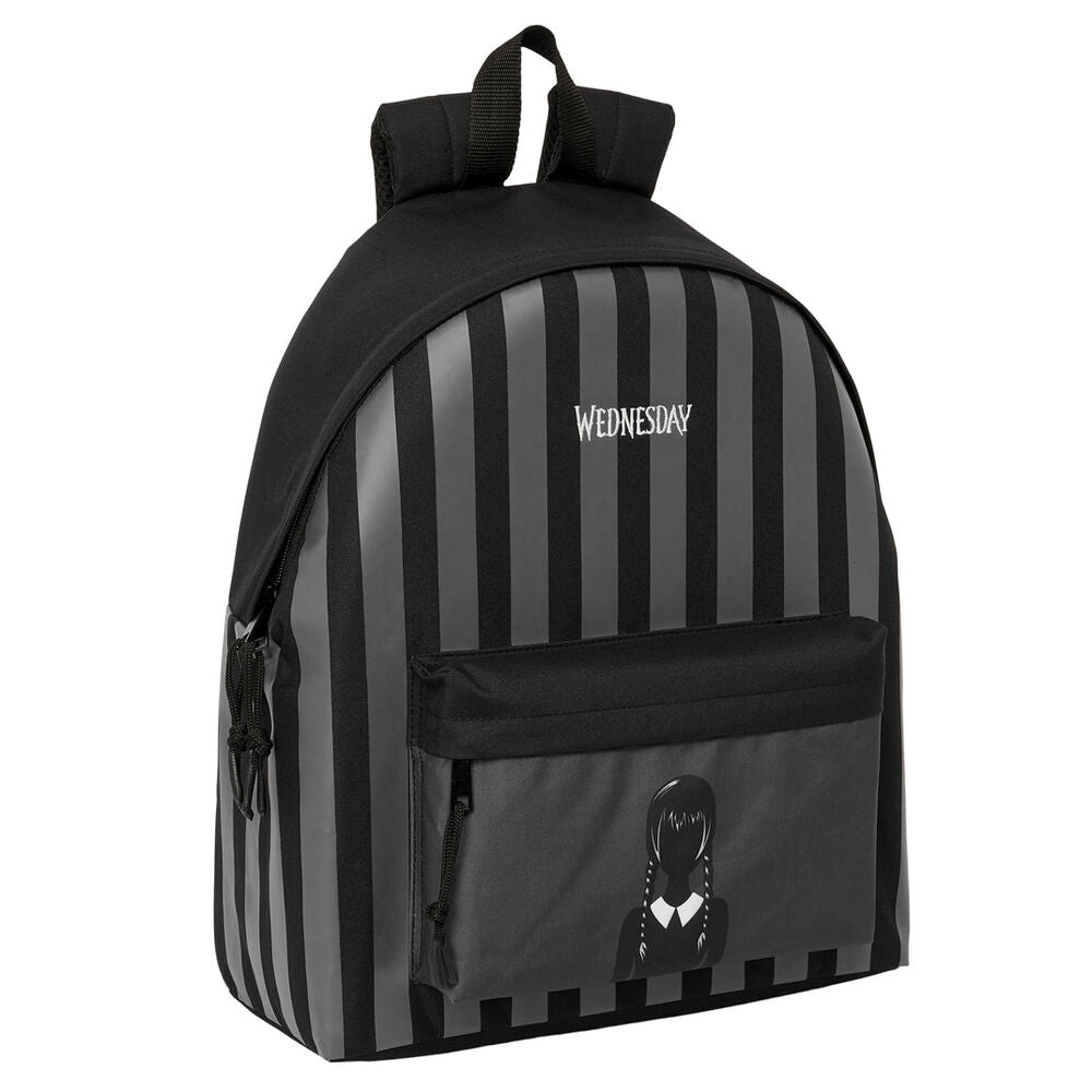 Mochila Escolar Wednesday 42cm