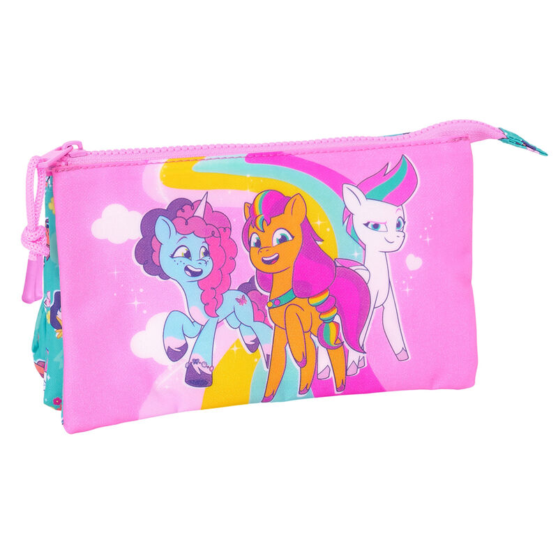 Estojo Triplo Magic My Little Pony