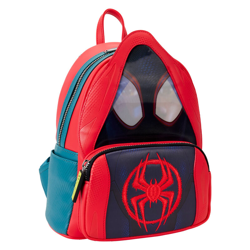 Mochila Pré-Escolar Miles Morales Spider-Verse Marvel Loungefly 26cm