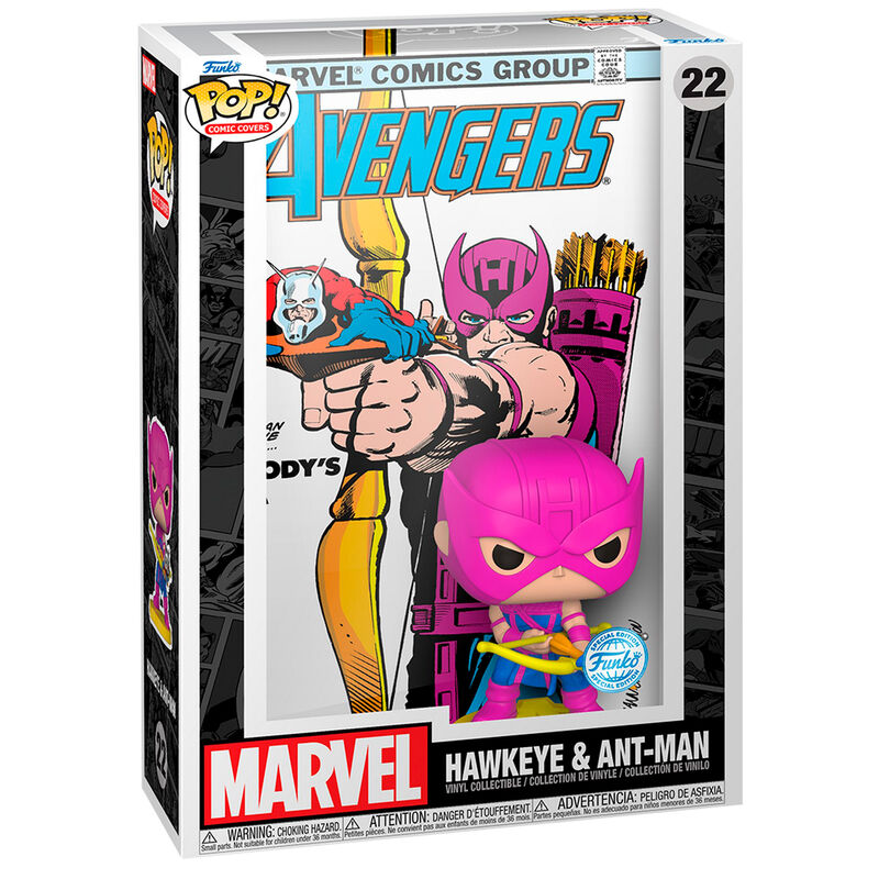Figura POP Comic Cover Marvel Avengers Hawkeye &amp; Ant-Man Exclusive