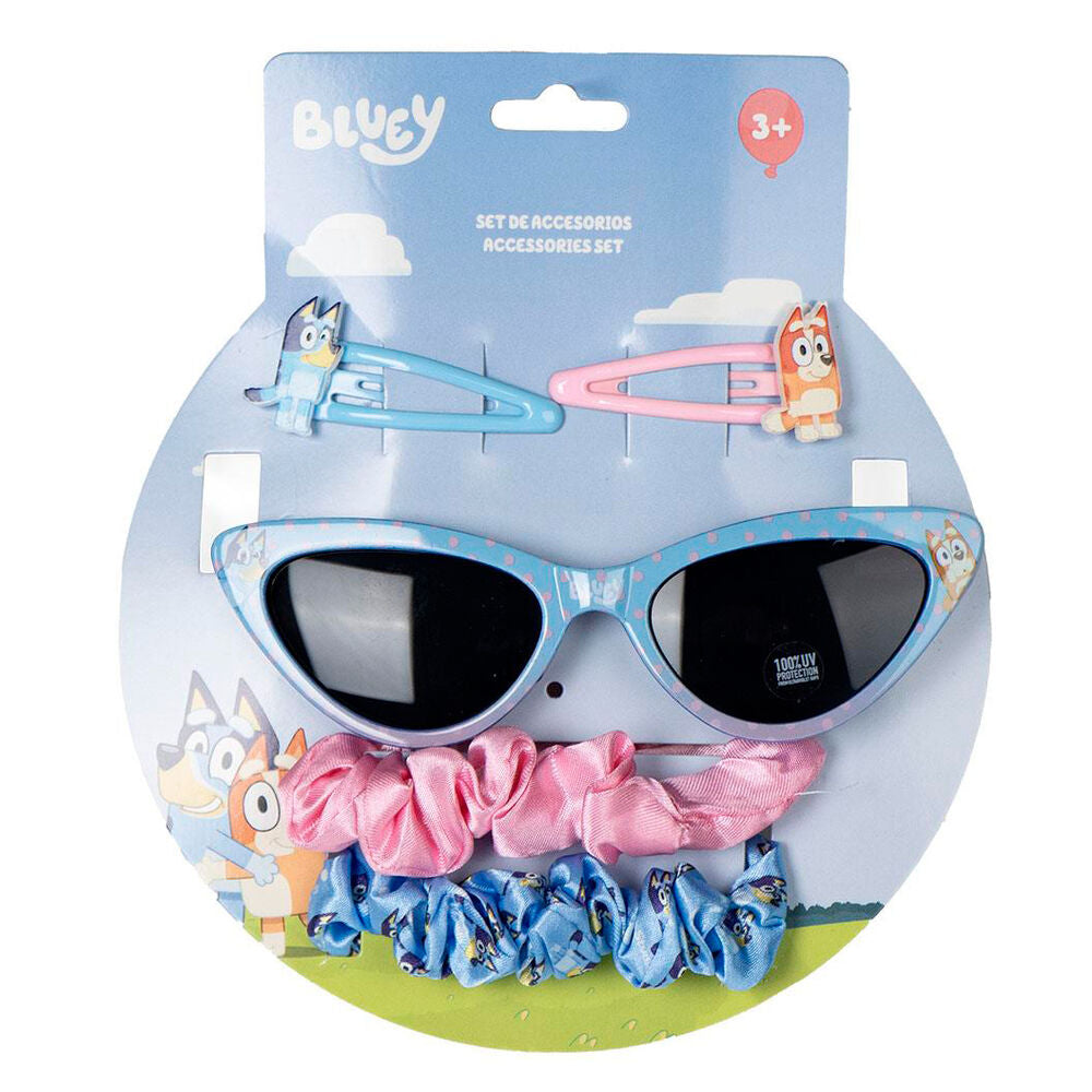Set Beleza + Óculos de sol Bluey