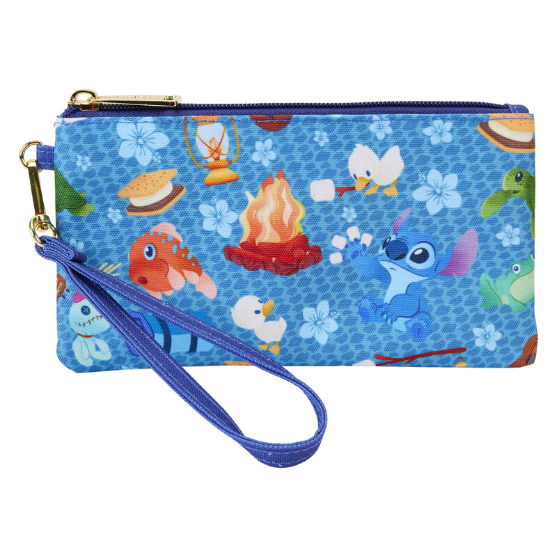 Carteira Nylon Camping Cuties Stitch Disney Loungefly