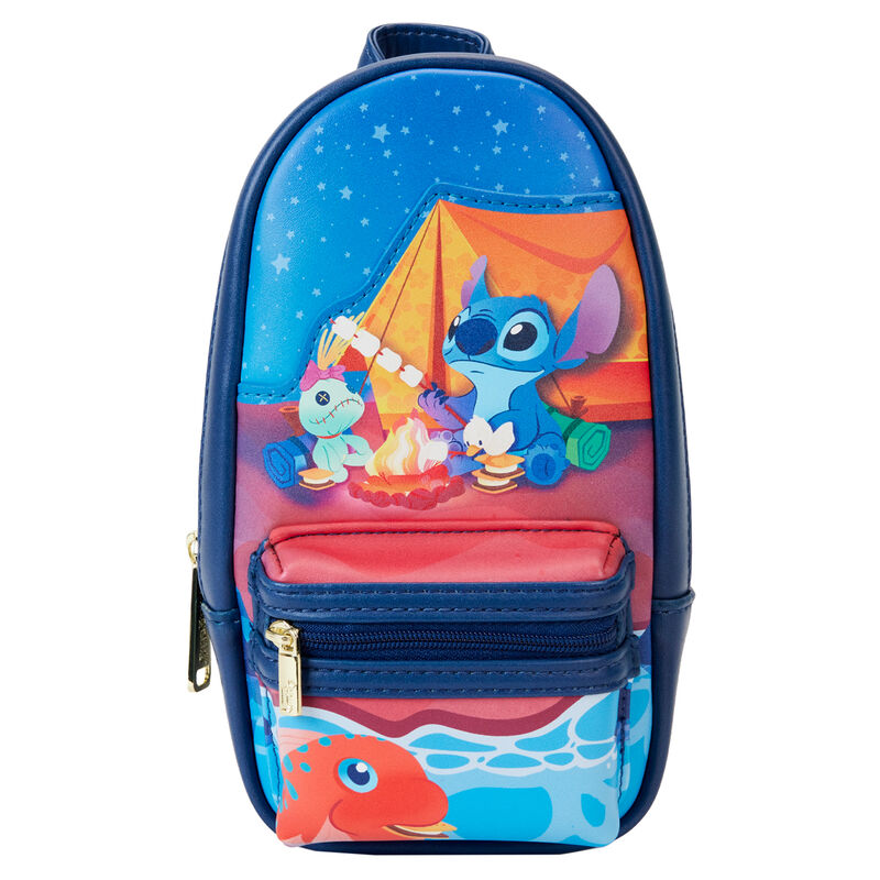 Estojo Camping Cuties Stitch Disney Loungefly